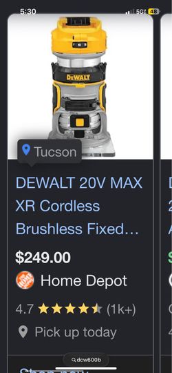 Dewalt XR ROUTER