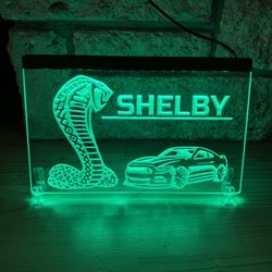 SHELBY LED NEON LIGHT SIGN 8x12