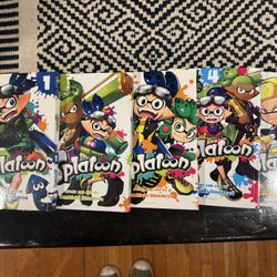 Splatoon Manga Bundle Vol 1-5