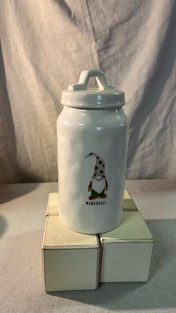 Rae Dunn Mischief Canister