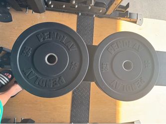 55LB Bumper Plates