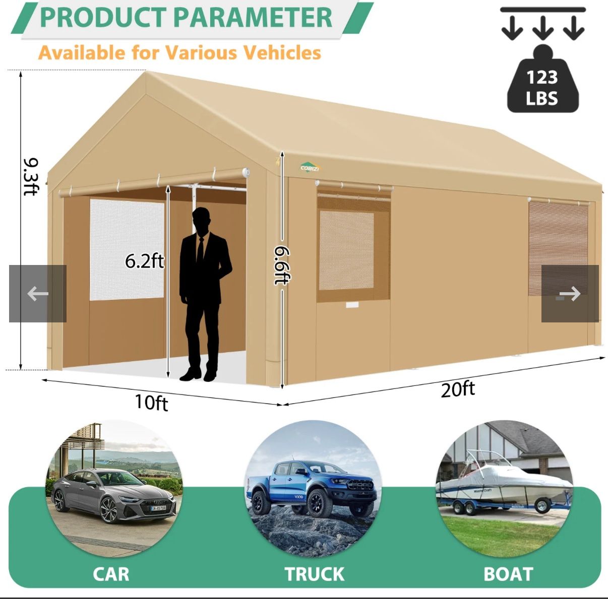 carport-10x20-ft-heavy-duty-car-canopy-with-roll-up-windows-portable-garage-with-removable-sidewalls-door-outdoor-canopy-carport-portable-car-tent-gar