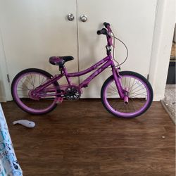 Purple Girls Bike