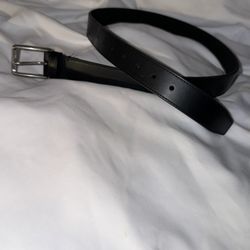 Men’s Black Dress Belt, Size Medium By Goodfellow, Measures 41 1/2” Long By 1 1/4” Wide