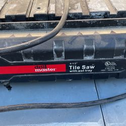 Drill Master 4 1/2”tile Saw