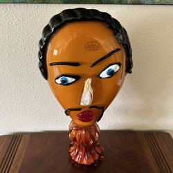 Viz Art Glass Sculpture Mid Century Modern Picasso