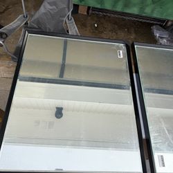 QueenFun Mirror 30-in x 36-in Beveled Rectangle Bathroom Vanity Mirror (Black) (2) Available $60 each