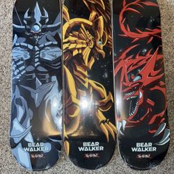 Bear walker x Yu-Gi-Oh! Collaboration Skateboards