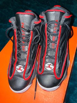Air Jordan High-Top Sneakers Black Red