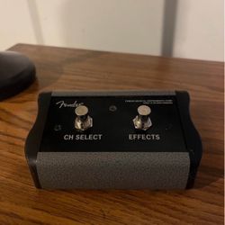 Fender 2-Button Footswitch (Channel Select + Effects)