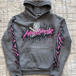 Grey Hellstar Hoodie