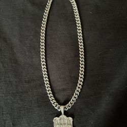 925 Sterling Silver 120g Cuban Link Chain