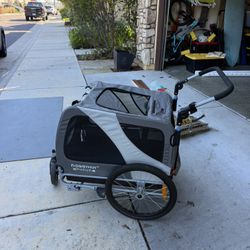 Dog Jogger Trailer Stroller