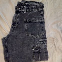 Shein Men’s Black Cargo Pants Size M $10