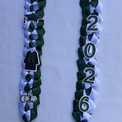 Chunky graduation lei