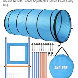 Dog agility training set, new