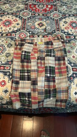 Men Plaid Shorts
