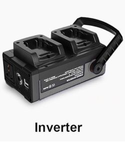 New SUnMilY 150W Portable Power Supply Inverter Only With AC Outlet and Dual USB Ports