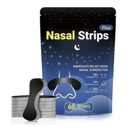 60 Pcs Nasal Strips for Snoring 
