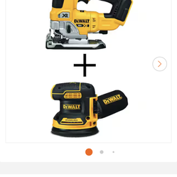 Dewalt jigsaw and sander
