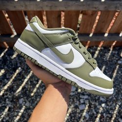 Nike Dunk Low Medium Olive (Size 6.5, 7, 7.5)