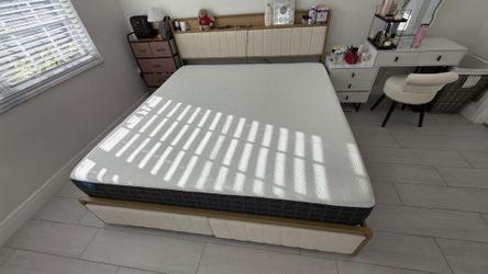 King Size Bed Mattress And Frame 