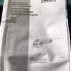 Makita 4 Inch Grinder