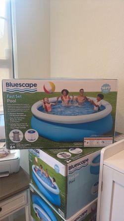 Blue scape Fast Set pool