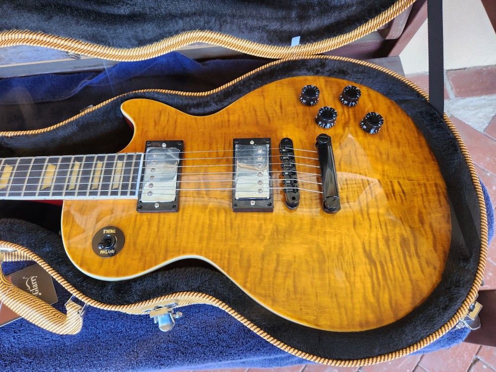 Les Paul Boneyard copy FLAME Major Upgrades w HSC Electric Guitar STUNNING LP!