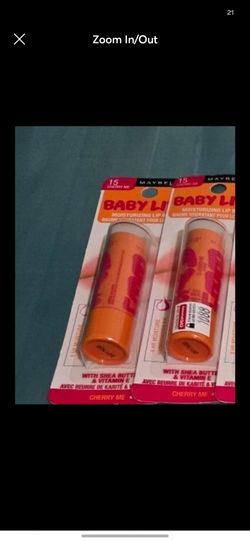 2 Maybelline Baby Lips Moisturizing Lip Balm