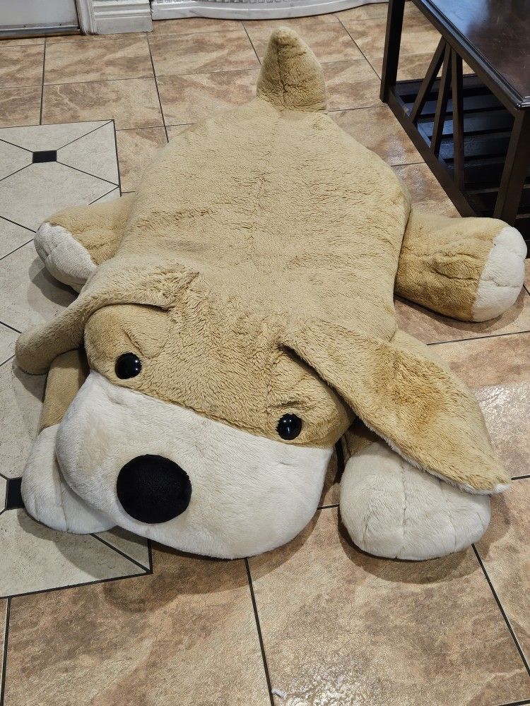 FAO Schwarz Oversize Jumbo 55" Patrick The Pup Extra Large Stuffed Plush Toy