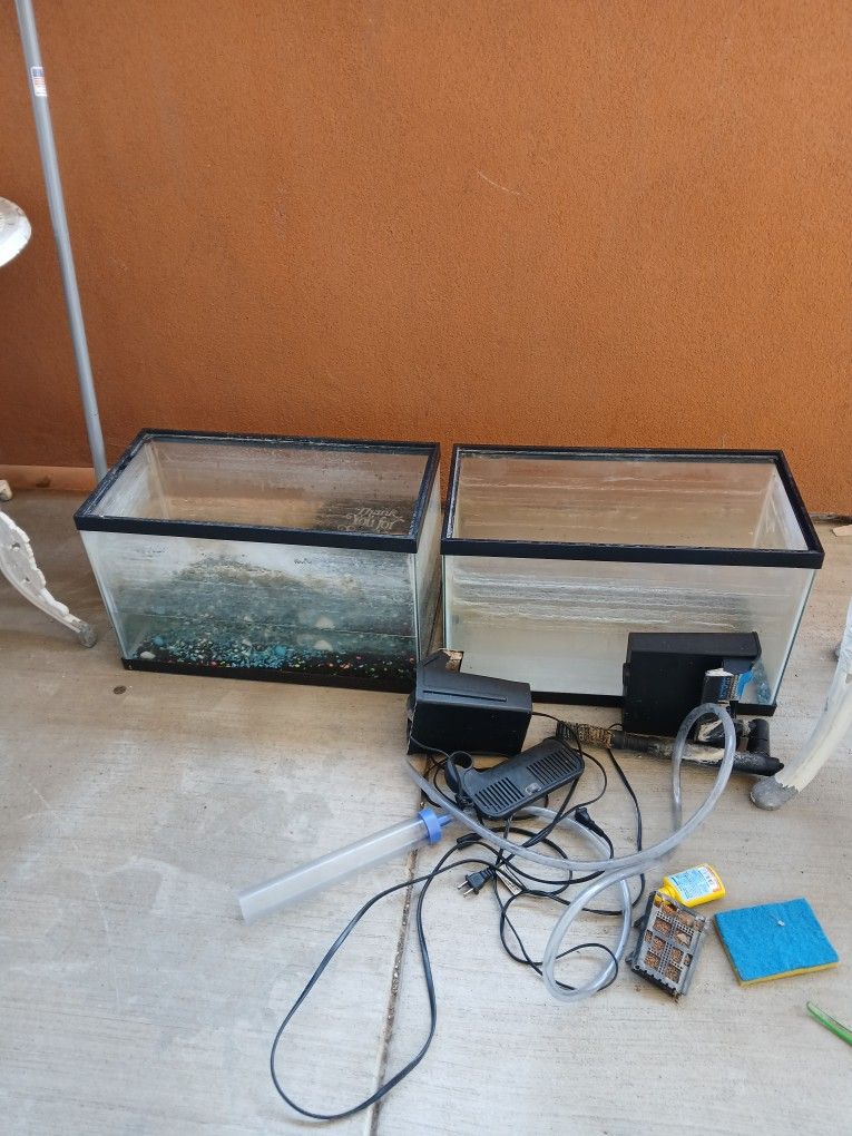 Two Fish Tanks