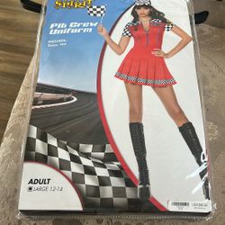 Pit Crew Uniform Costume