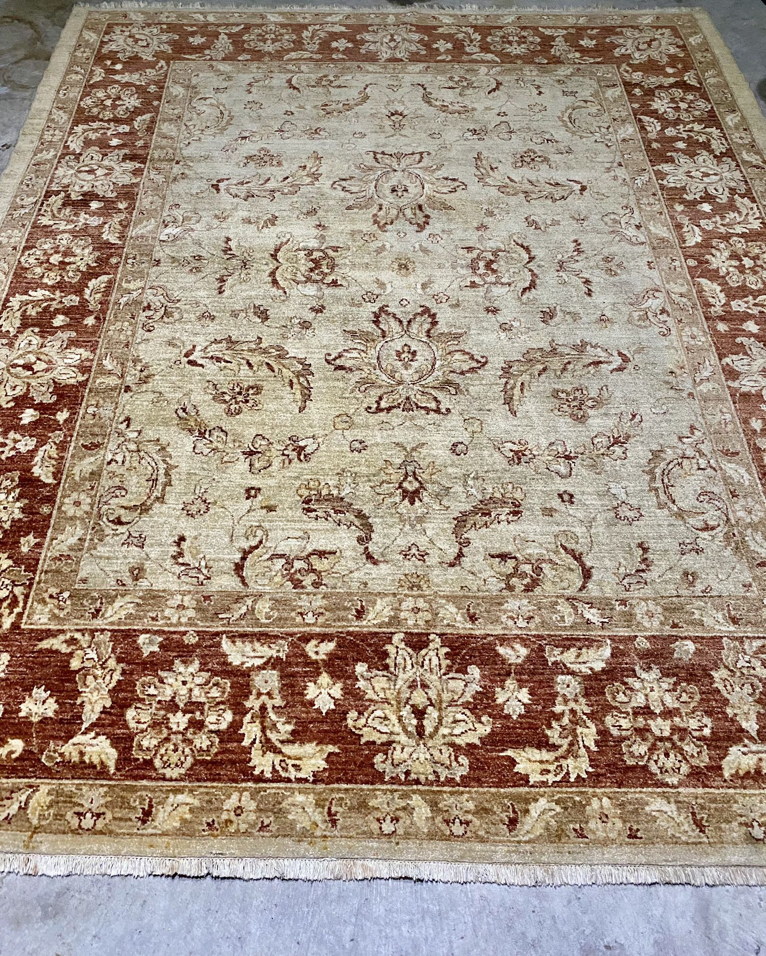 Handmade Persian Rug. 10 x 8.5