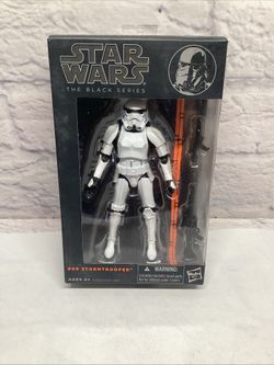 Star Wars Black Series 6 Inch #09 Stormtrooper Orange Line Hasbro New