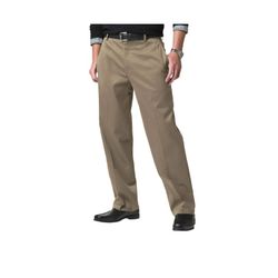 Dockers Men's Flat Front Casual Khakis Pants Size 38x30