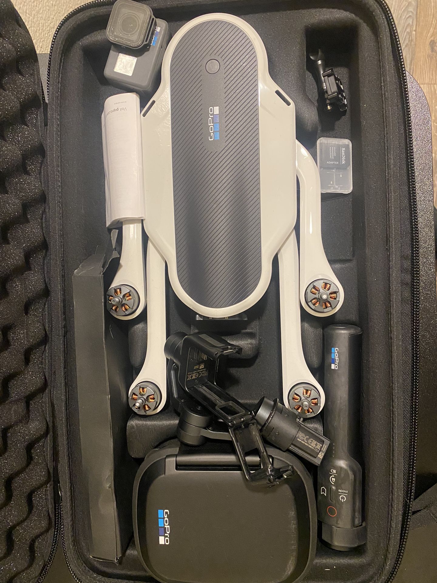 GoPro Karma Drone with optional Hero 6