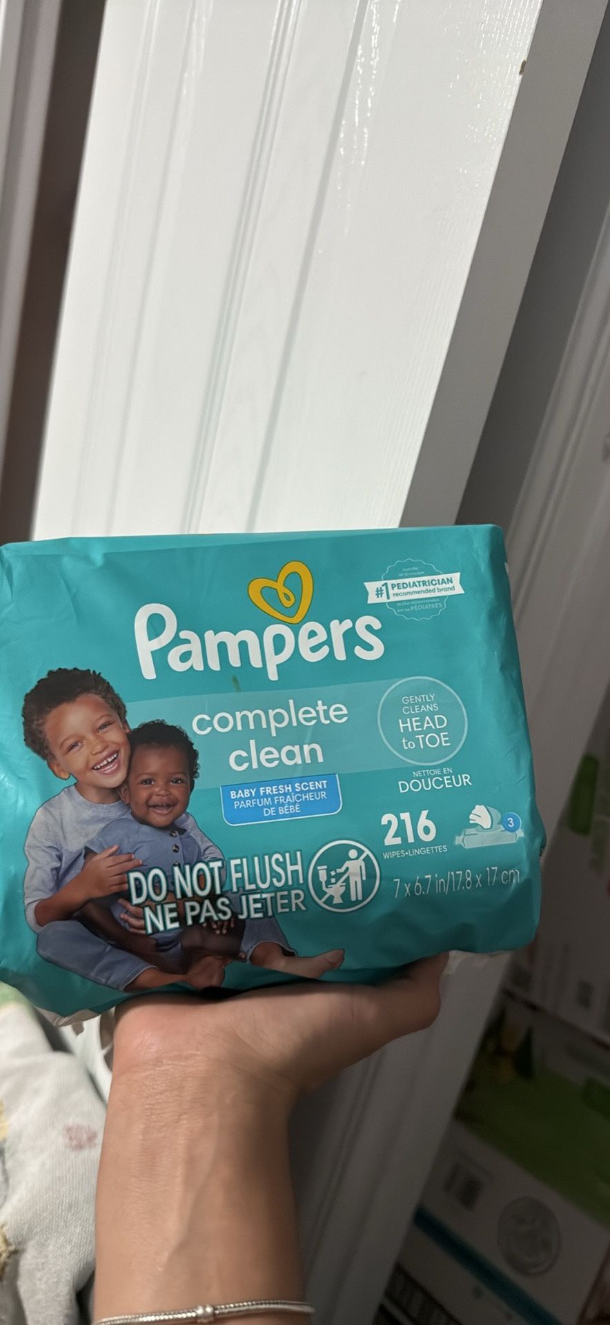 Pampers Wipe
