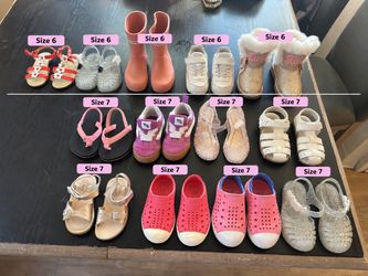 Toddler/ kids shoes size 6 and 7