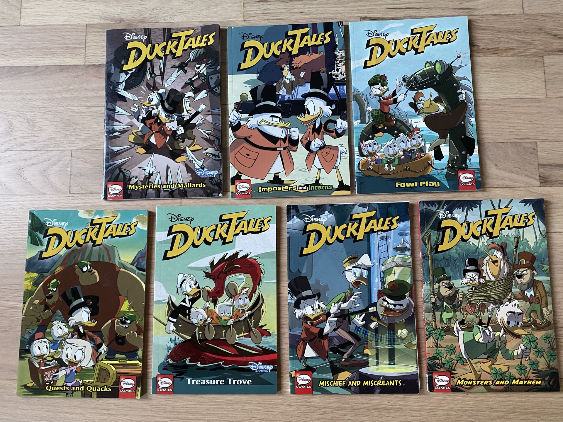 7 Comic Books Duck Tales