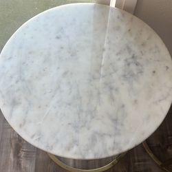 World Market marble tables