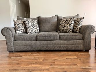 Matching Sofa & Loveseat Set with Decorative Pillows - $400 OBO (Or best offer)