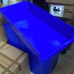 Large Plastic Bins.    New Condition