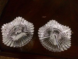 Mikasa Crystal candle holders