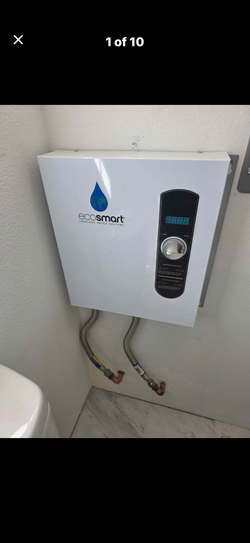 Electic wayer heater brand new cost $550