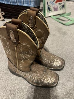 Youth 1 - Girls Cowboy Boots