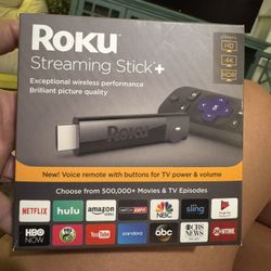 Roku Streaming Stick + 4K HD New Open Box