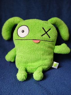 UglyDolls Ox 9” Plush Stuffed Animal Beanie Bum Green 2019