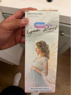 Gender Reveal Girl Popper