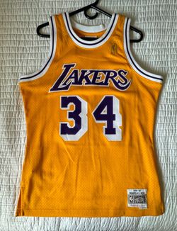 Mitchell & Ness Lakers Shaquille O'Neal #34 Jersey